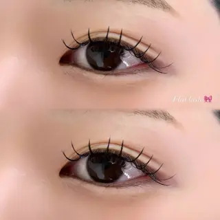 マツエク・マツパ EYELA 小築🐈‍⬛🤍のマツエク・マツパデザイン