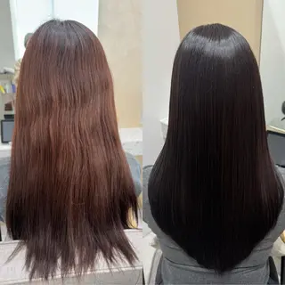 ロング 🌜韓国/艶髪/縮毛 /kokoro🌛のヘアスタイル