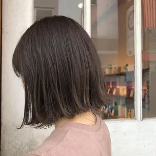 ミディアム カラー emme エミィ/立川のヘアスタイル