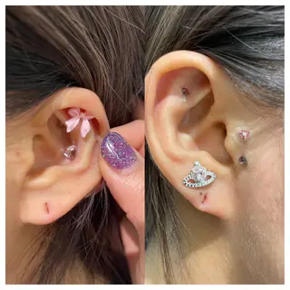 ヘアセット🎀耳つぼ 👂💎MONAMIのヘアスタイル