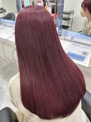 ロング カラー 💗暖色カラー💗 ツヤ髪💗Mayaのヘアスタイル