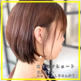 ショート カラー 平田 健一のヘアスタイル