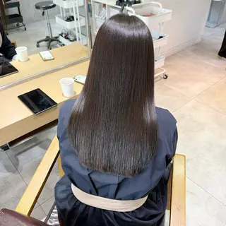 ロング カラー Alea by little 横浜所属・♡🌚垢抜け艶カラー Shiori🌝♡のヘアスタイル