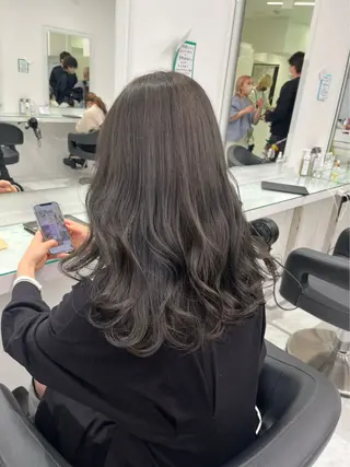 ロング カラー 💖ミルクティー💖 あかり💖のヘアスタイル