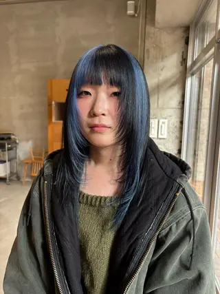 カラー wewe: momoeのヘアスタイル