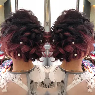 ヘアアレンジ 早川 真幸のヘアスタイル