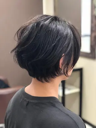 ショート カラー 当日予約🆗ショート /ハイライト/松本のヘアスタイル