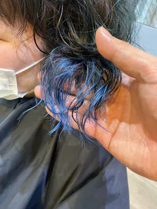 ミディアム カラー and Artのヘアスタイル