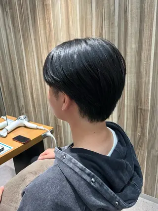 ショート メンズ メンズパーマモデル ／浅野未来🌼.*のヘアスタイル