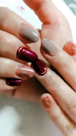 ネイル Aim* 深爪・自爪育成専門店のネイルデザイン