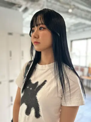 ロング カラー ヘアアレンジ 🎀suzuna 透明感colorのヘアスタイル