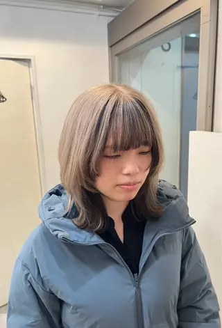 ミディアム カラー ROBIN所属・指名数No.1 /NAOYAのヘアスタイル