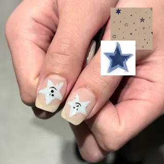 ミディアム 星 みづきのネイルデザイン