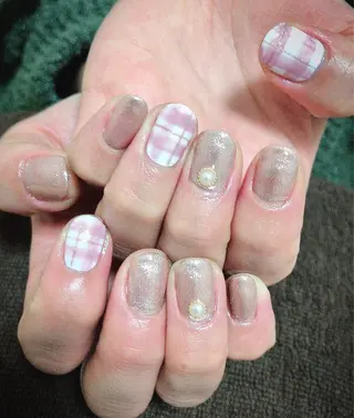 ネイル BlueLagoon 🩵 KUMIのネイルデザイン