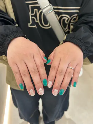 ネイル koyuki. 博多🩵韓国ネイルのネイルデザイン