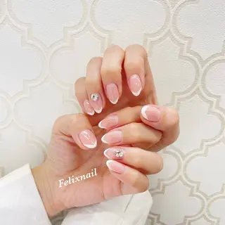 ネイル フェリックスネイル 大人綺麗/トレンドのネイルデザイン