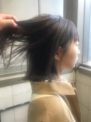 ミディアム DopeLIT モデル募集中のヘアスタイル
