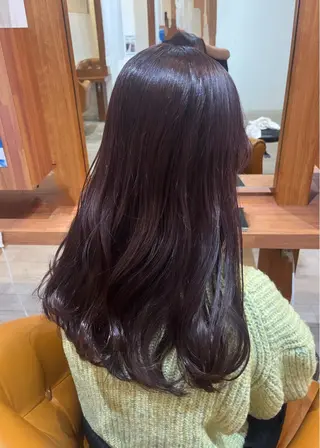 ロング カラー misaki/透明感 カラー/尼崎美容室のヘアスタイル