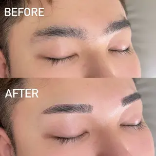 メンズ アイブロウ リコ 🍦🩵のマツエク・マツパデザイン