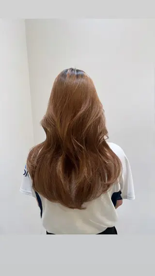 ロング レイヤーカット┊ 透 明感カラー┊ YUIのヘアスタイル