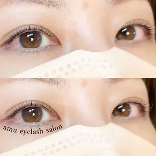 マツエク・マツパ amu eyelashのマツエク・マツパデザイン