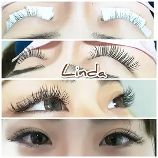 マツエク・マツパ linda lashesのマツエク・マツパデザイン