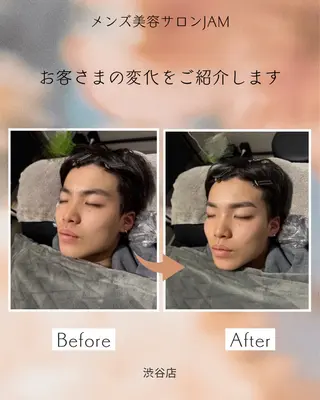 メンズ アイブロウ JAM所属・渋谷アイブロウリスト AYAの眉毛・アイブロウイメージ