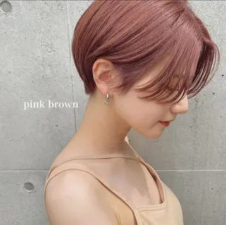 ショート レイヤー小顔ショート 吉田ジョウのヘアスタイル