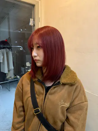 ミディアム カラー NEER(ネアー) アミのヘアスタイル