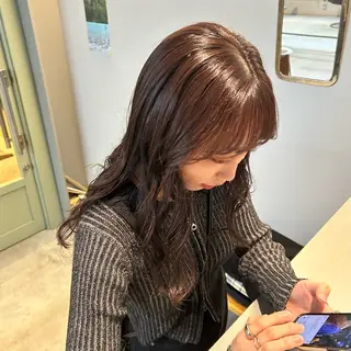 ロング 石黒 良華のヘアスタイル