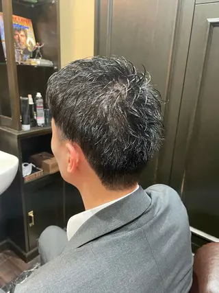 ショート メンズ ヒロ銀座ヘアーサロン所属・西脇 杏奈のヘアスタイル