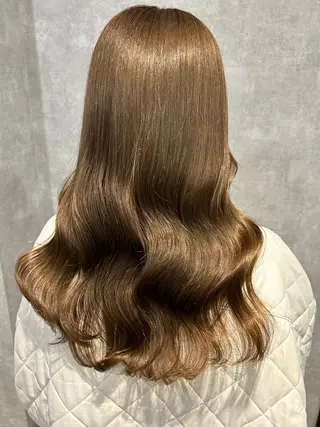 ロング 最新ケアカラー 髪質改善YUTOのヘアスタイル