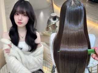 ロング 池袋/韓国/レイヤー 髪質改善/村上けいとのヘアスタイル