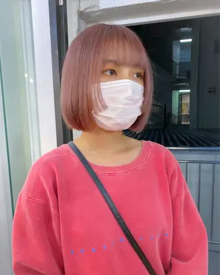 ショート パーマ、髪質改善 菊地美月のヘアスタイル