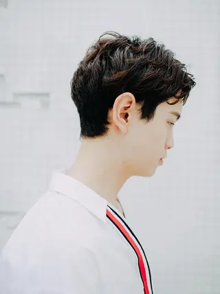 ミディアム カラー パーマ メンズ ルシエ吉祥寺所属・🥖牧野 純🥖のヘアスタイル