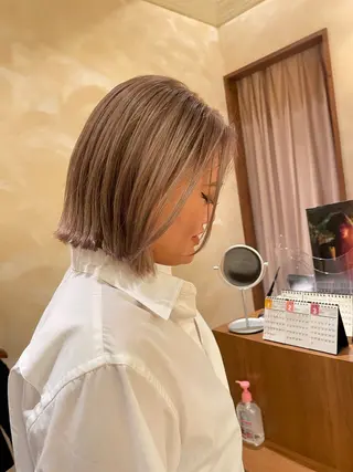 ショート ボブ ホノカのヘアスタイル