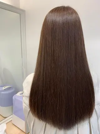 ロング パーマ 縮毛矯正、髪質改善／ 松田 龍之介のヘアスタイル