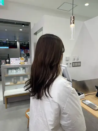 ロング カラー けー すけのヘアスタイル