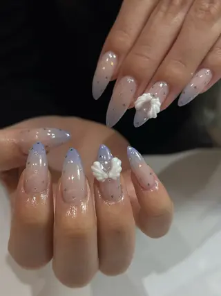 ネイル 【Zina京都駅前】 きぬがわ らむのネイルデザイン