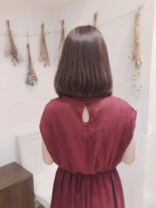 ミディアム カラー はだゆうき @hadadan08のヘアスタイル