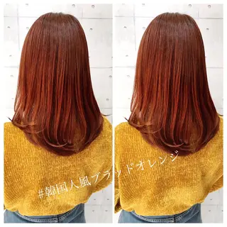 ミディアム 💎馴染むエクステ ×カラーTOMO💎のヘアスタイル