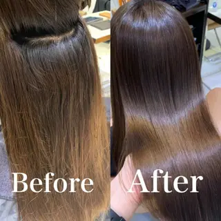 ロング 【くせ毛解消】縮毛 髪質改善✨たくみ✨のヘアスタイル