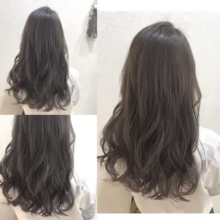 セミロング カラー hair salon Ranun髪質改善のヘアスタイル