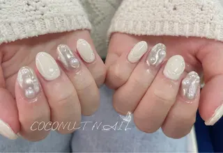 ネイル 神田 ココナッツのネイルデザイン