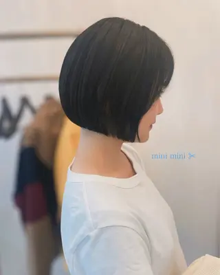 ショート ボブ・ショート カミオカのヘアスタイル