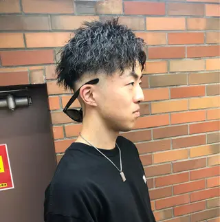 パーマ メンズ ⭐️TOSHIKI メンズパーマオタク⭐のヘアスタイル