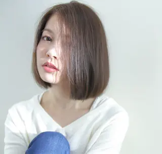 ショート カラー パーマ ショートボブ縮毛矯正 髪質改善のプロ山道潤のヘアスタイル