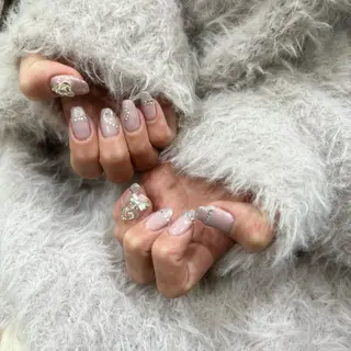 ネイル 韓国🩶Y2Kネイル 💫くれはのネイルデザイン