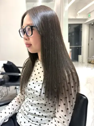 ロング カラー haruka /韓国レイヤーのヘアスタイル