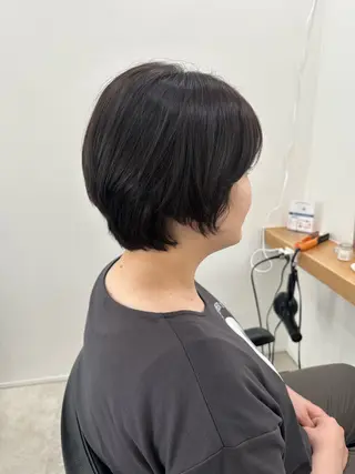 ショート カラー レイヤー/ナチュラル 💐nao.のヘアスタイル